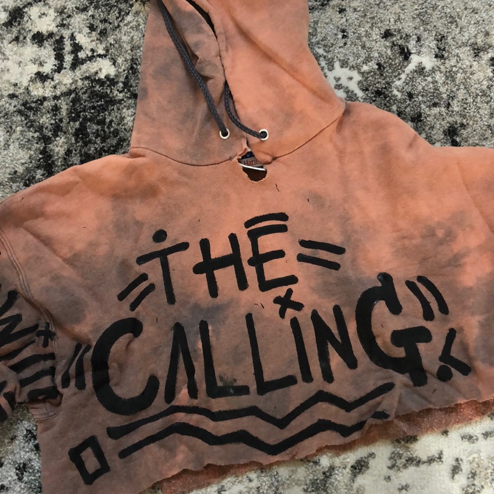 Painted hoodie